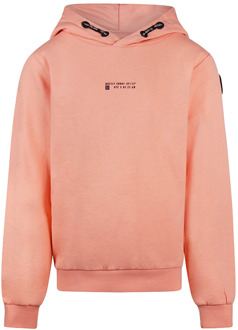 No Way Monday jongens hoodie Koraal - 158