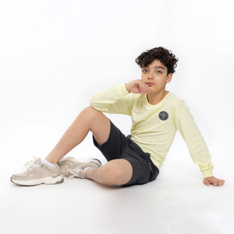 No Way Monday jongens longsleeve Geel - 164