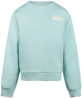 No Way Monday jongens sweater Turquoise - 104