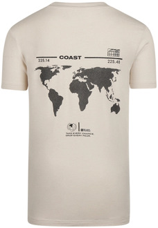 No Way Monday jongens t-shirt Beige - 158