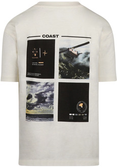 No Way Monday jongens t-shirt Ecru - 104