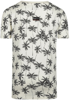 No Way Monday jongens t-shirt Ecru - 164