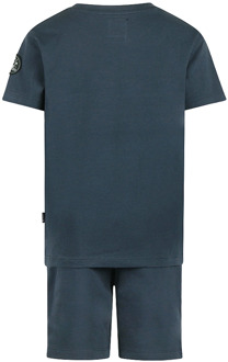 No Way Monday jongens t-shirt Marine - 122