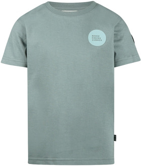 No Way Monday jongens t-shirt Turquoise - 116