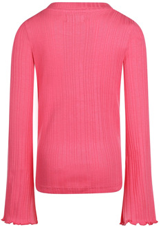 No Way Monday meisjes longsleeve Fuchsia - 116