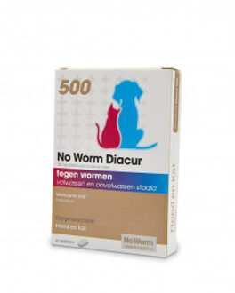 NO WORM Diacur 500 mg - 10 tabletten