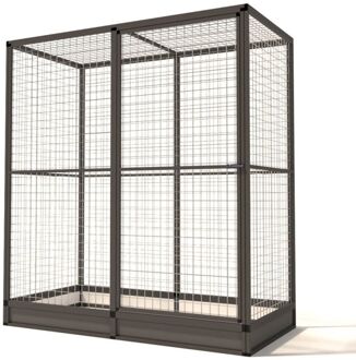 Noa - Kattenren - Aluminium - Antraciet - 176x86x193 cm