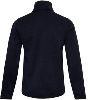 Noa knitted fleece jacket Blauw - XL