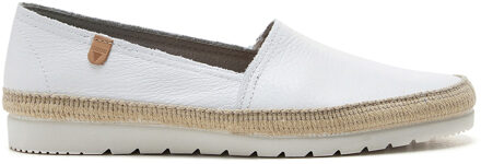 Noa leren espadrilles wit - 41