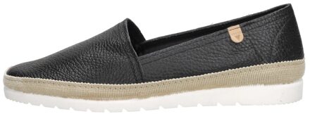 Noa leren espadrilles zwart - 37