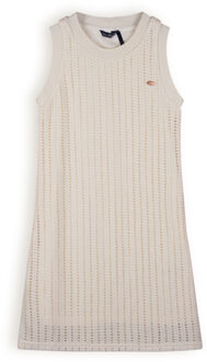 Nobell Meisjes jurk - Matix - Pearled ivoor wit - Maat 158/164