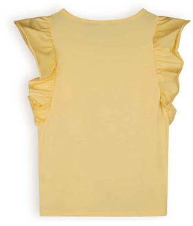 Nobell meisjes t-shirt Geel - 146-152