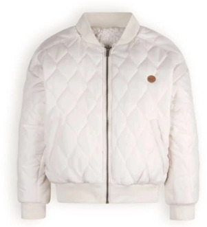 Nobell meisjes winterjas Ecru - 158-164