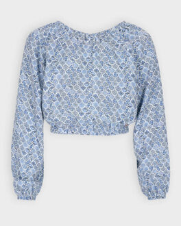 Nobell NoBell Blouse q602-3100 timra - maat 134/140 Blauw