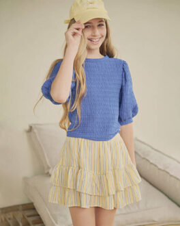 Nobell NoBell Rokje q602-3701 naia - maat 146/152 Geel