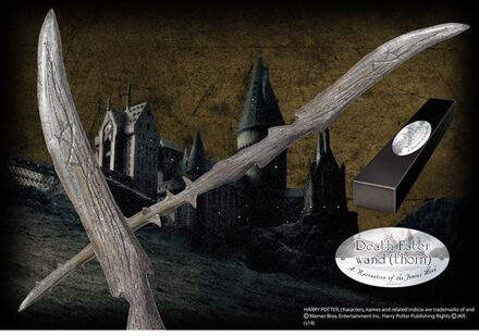 Noble Collection Death Eater Wand (thorn)