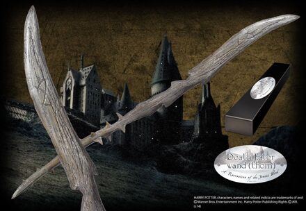 Noble Collection Death Eater Wand (thorn)