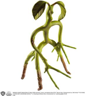 Noble Collection Fantastic Beasts: buigbare Bowtruckle 18 cm groen