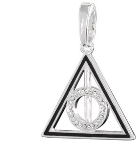 Noble Collection Harry Potter Bracelet Charm Lumos Deathly Hallows