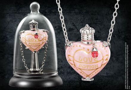 Noble Collection Harry Potter Love Potion Pendant and Display