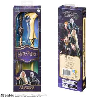 Noble Collection Harry Potter twin-pack Role Play Wands The Elder & Lord Voldemort 30 cm