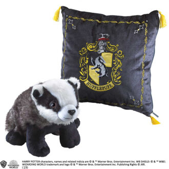 Noble Collection Hufflepuff House Mascot Plush & Cushion (NN7045)