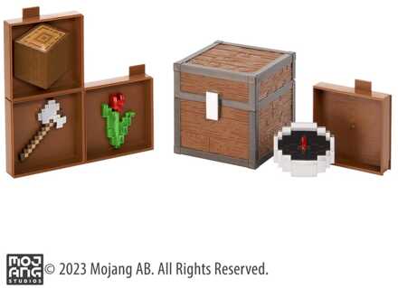 Noble Collection Minecraft Loot Chest Forest 10 cm