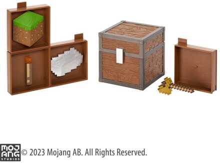 Noble Collection Minecraft Loot Chest Plains 10 cm