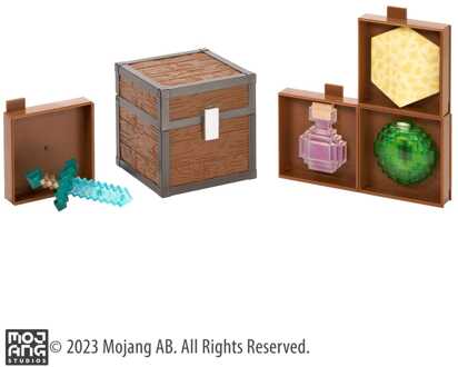 Noble Collection Minecraft Loot Chest The End 10 cm