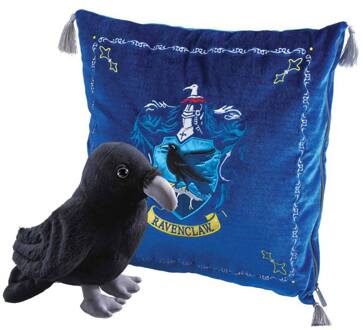 Noble Collection Ravenclaw knuffel met kussen