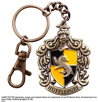 Noble Collection sleutelhanger Harry Potter: Hufflepuff goud/geel