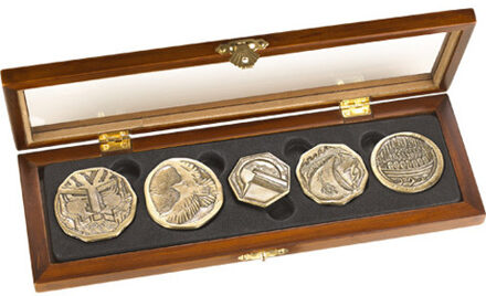 Noble Collection The Hobbit: Dwarven Treasure Coin Set Decoratie