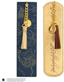 Noble Collection The Lord of the Rings Bookmarks 2-Pack Middle Earth and Elven script