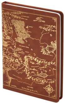 Noble Collection The Lord of the Rings Journal Map of Middle-Earth 240 pages
