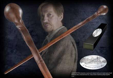 Noble Collection toverstaf Harry Potter Remus Lupin bruin 30 cm