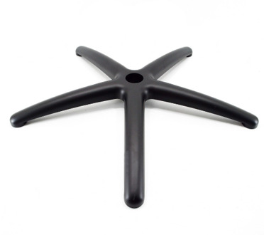 Noblechairs 5-spaak curverd zwart