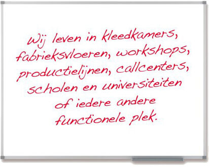 Nobo WHITEBOARD EMAILL 120X180