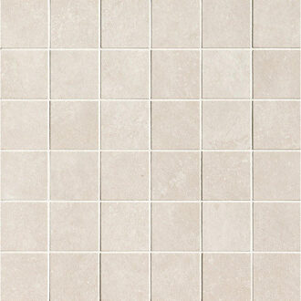 Nobu wand- en vloertegel - 30x30cm - Natuursteen look - White mat (wit) SW07314681