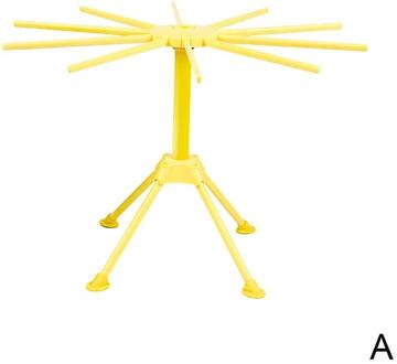 Noedels Drogen Houder Keuken Accessoires Pasta Drogen Pasta Rack Koken Thuis Leveringen Opknoping Spaghetti Gereedschap Droger Stand Z3Y8 geel