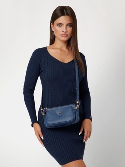 Noelle Saffiano Mini Crossbodytas Blauw - T/U