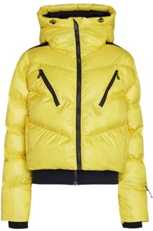 Noelle Ski Jas Dames S/36 Geel