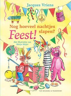 Nog hoeveel nachtjes slapen? Feest! -  Jacques Vriens (ISBN: 9789000396627)