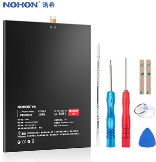 Nohon BM61 Batterij Voor Xiaomi Mi Pad 1 2 Pad2 Mipad2 Mipad 1 2 Vervangende Batterij 6190 Mah Lithium-polymeer tablet Bateria + Gereedschap