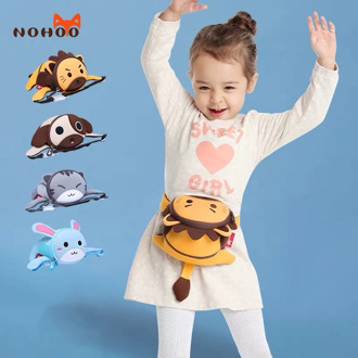 NOHOO Waist Bag For Boys Girls Mini 3D Cartoon Fanny Pack Neoprene Waterproof Bum Bag Fashion Kids Chest Bag Animal kidney bag