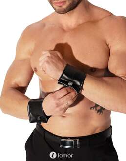 Noir Handmade Heren Polsportemonnee Manchetten, H075 - Maat: One Size