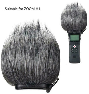 Noise Cancellation Stereo Easy Install Windproof Outdoor Microphone Windshield Practical Dustproof Accessories Cover For Zoom H1
