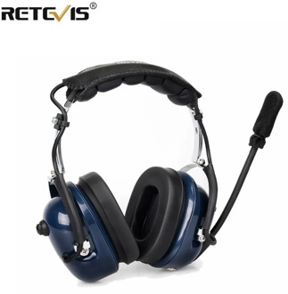 Noise Cancelling Aviation Microphone Headset Walkie-talkie Earpiece VOX Volume Adjustment for Kenwood Baofeng UV-5R Retevis H777