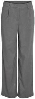 Noisy May Amandel Chino's voor moderne vrouwen Noisy May , Gray , Dames - S,Xs