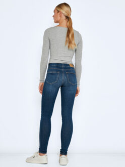Noisy May Nmlucy nw dest sknny jeans az155mb Blauw - 28-34