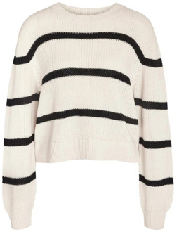 Noisy May Nmmaysa L/s Stripe O-neck Knit